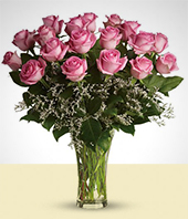 Da de San Valentn - Ramos de Rosas rosadas