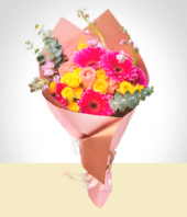 Flores : Per - Bouquet Arcoiris