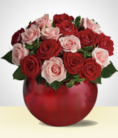 Flores :  - Pecerita Rosas Románticas